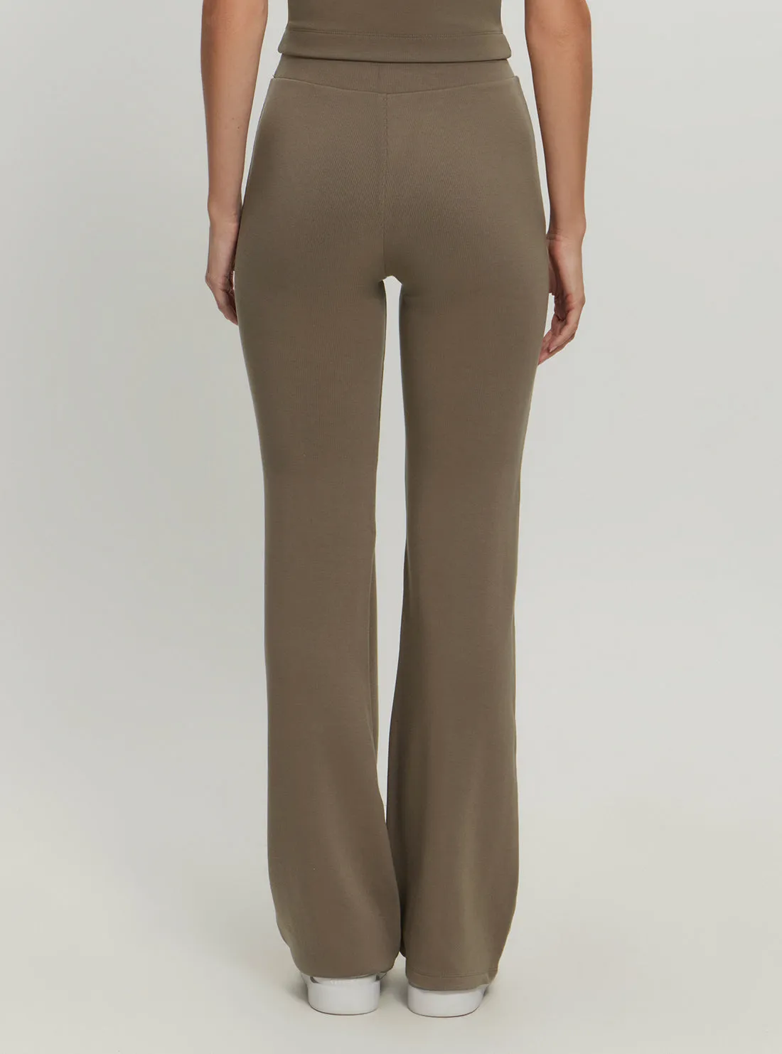 Brown Elea Flare Active Leggings Guess