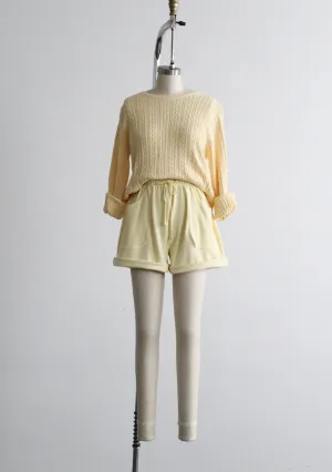 butter cotton shorts 1919 Vintage