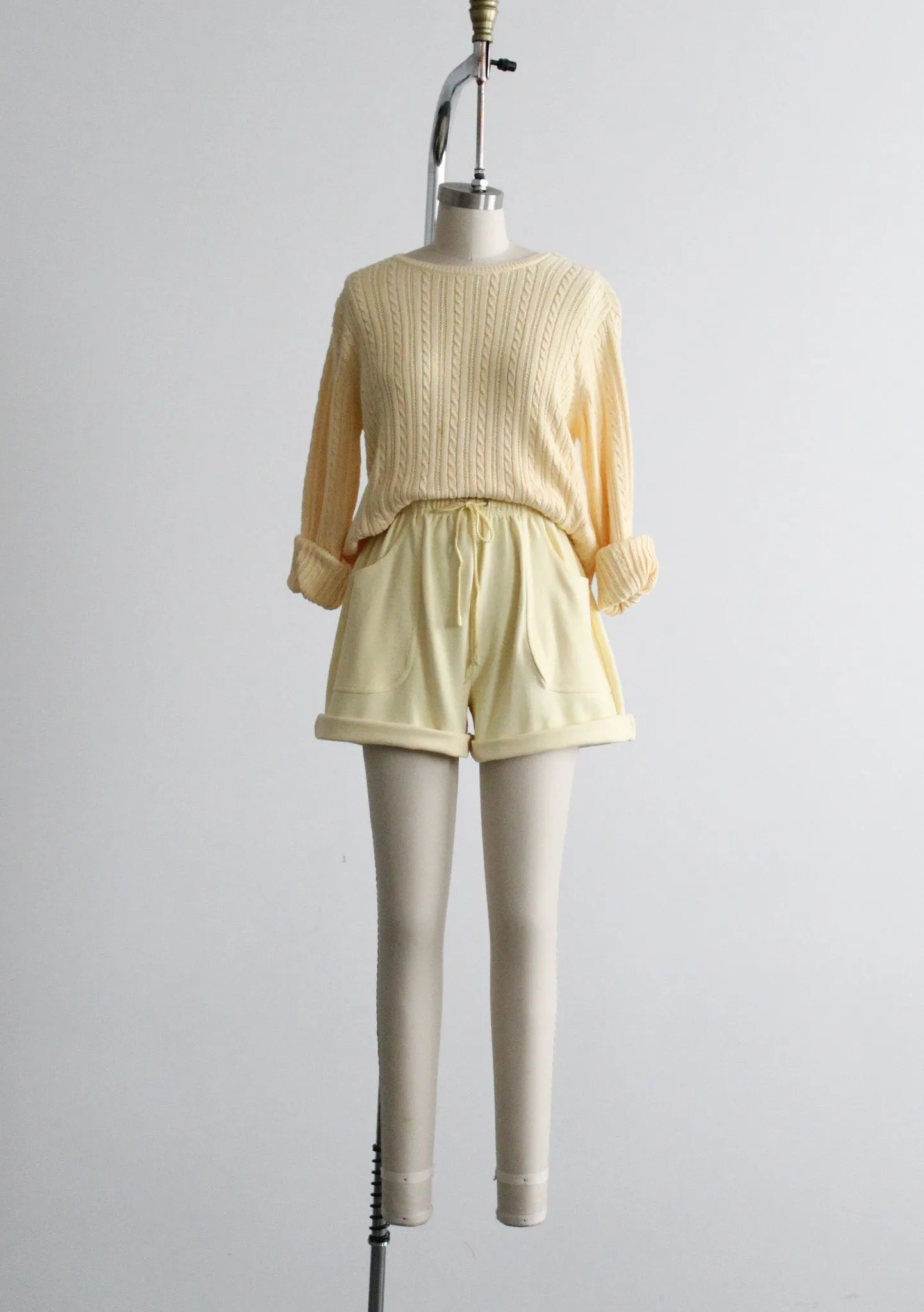 butter cotton shorts 1919 Vintage