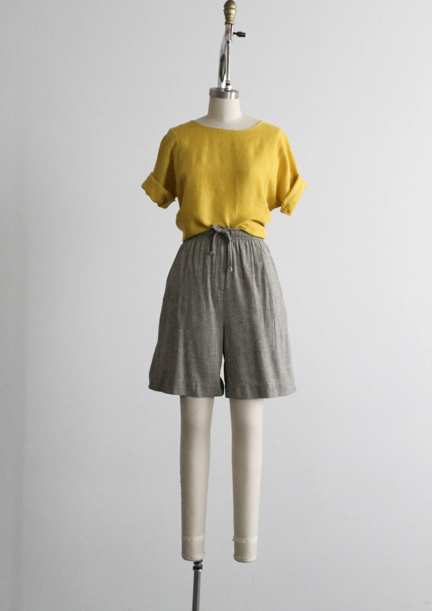 buttercup linen blouse 1919 Vintage