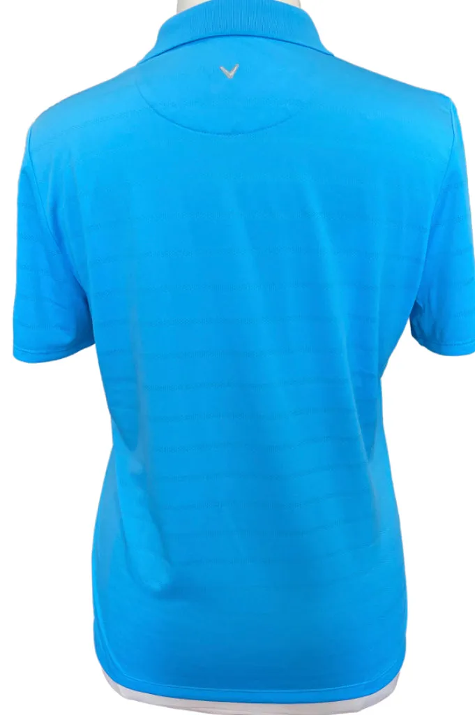 Callaway Opti-Dri Light Blue Golf Polo with Logo Size XL MSP$60