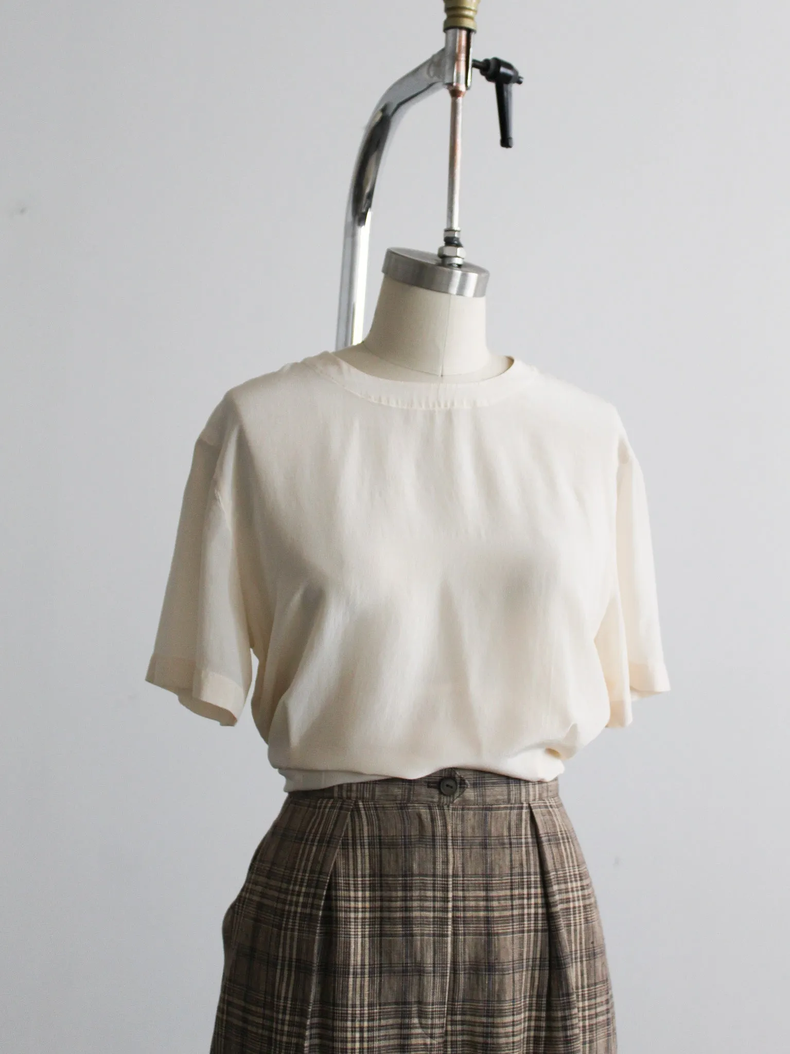 candlelight silk tee 1919 Vintage