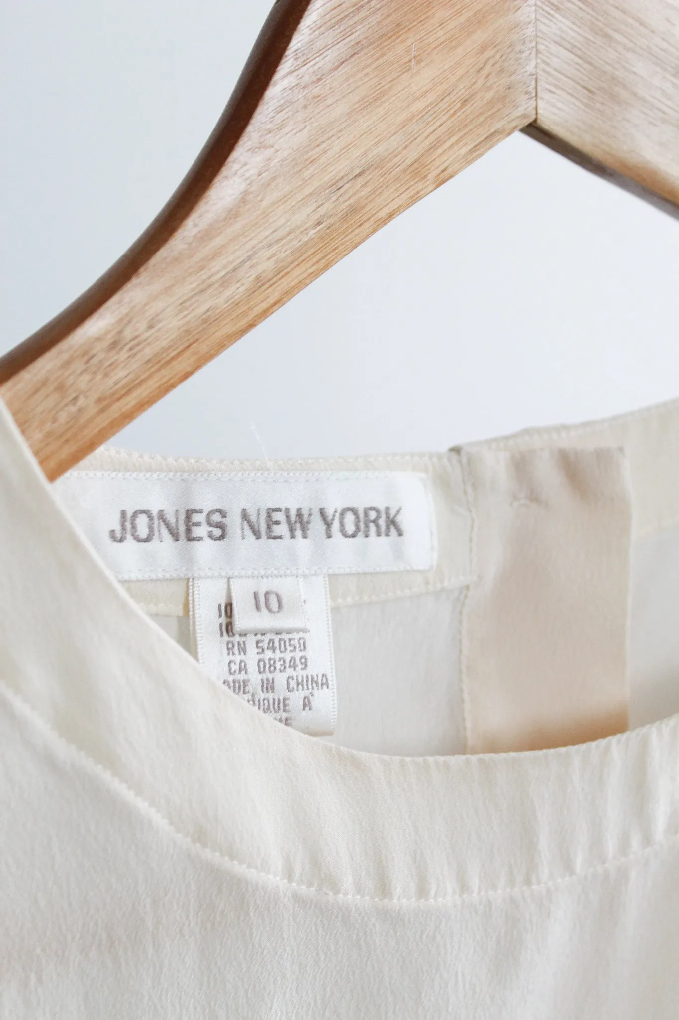 candlelight silk tee 1919 Vintage