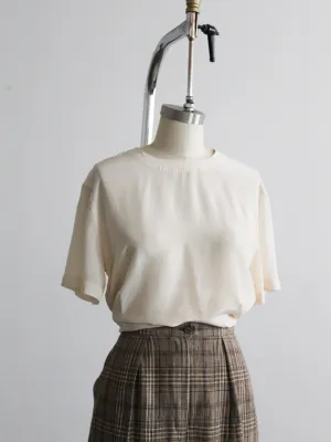 candlelight silk tee 1919 Vintage