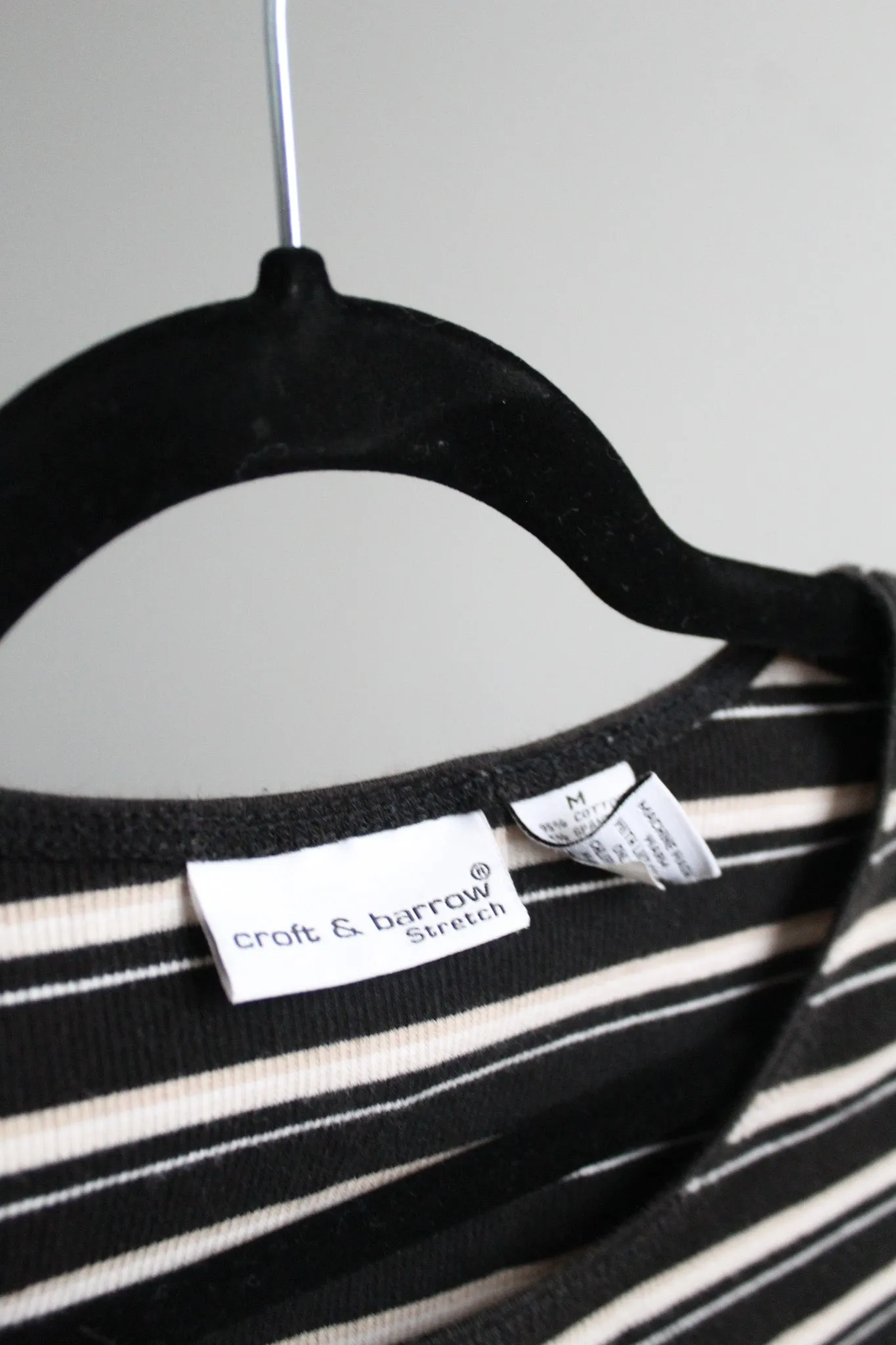 cape may striped tee 1919 Vintage