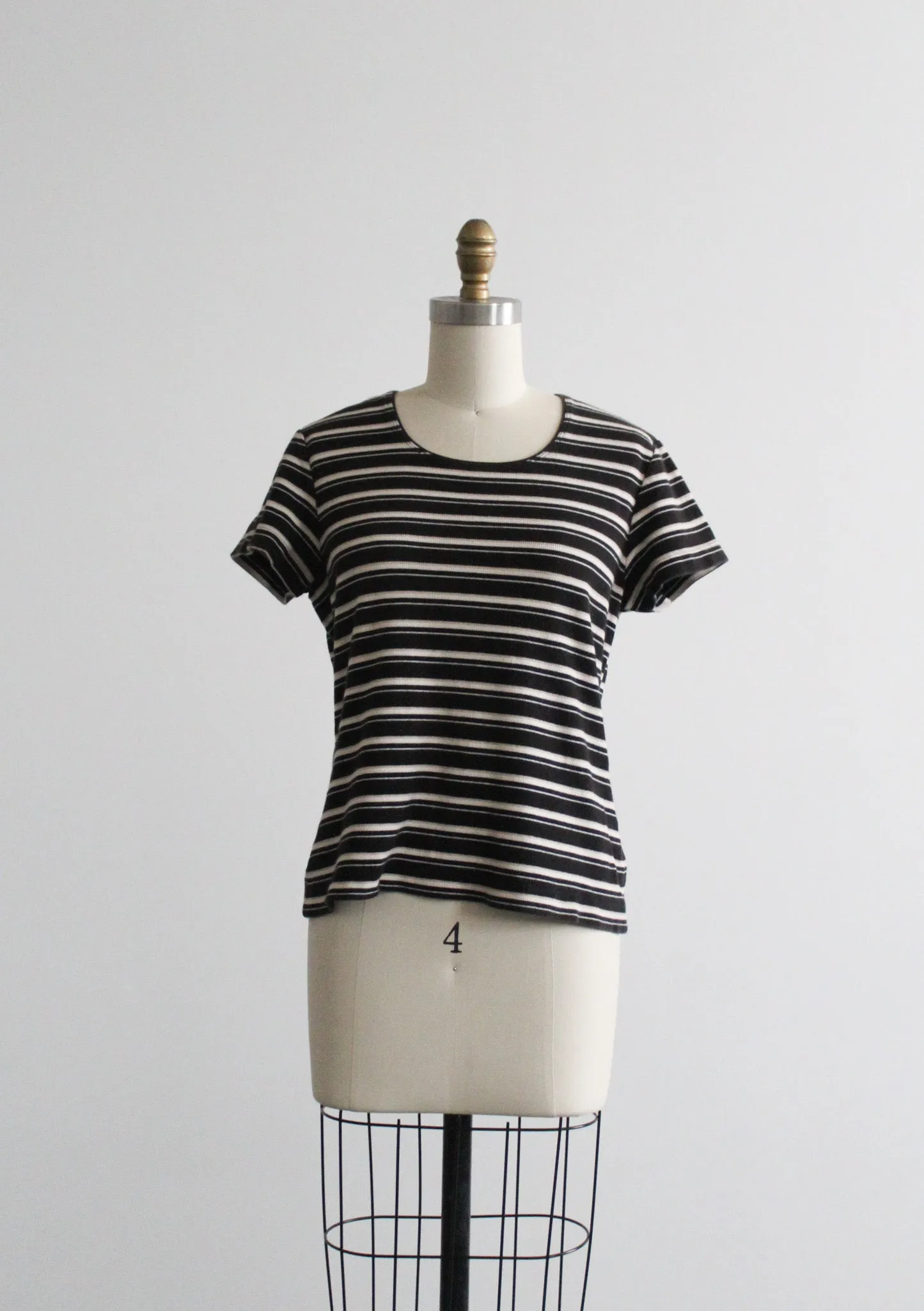 cape may striped tee 1919 Vintage