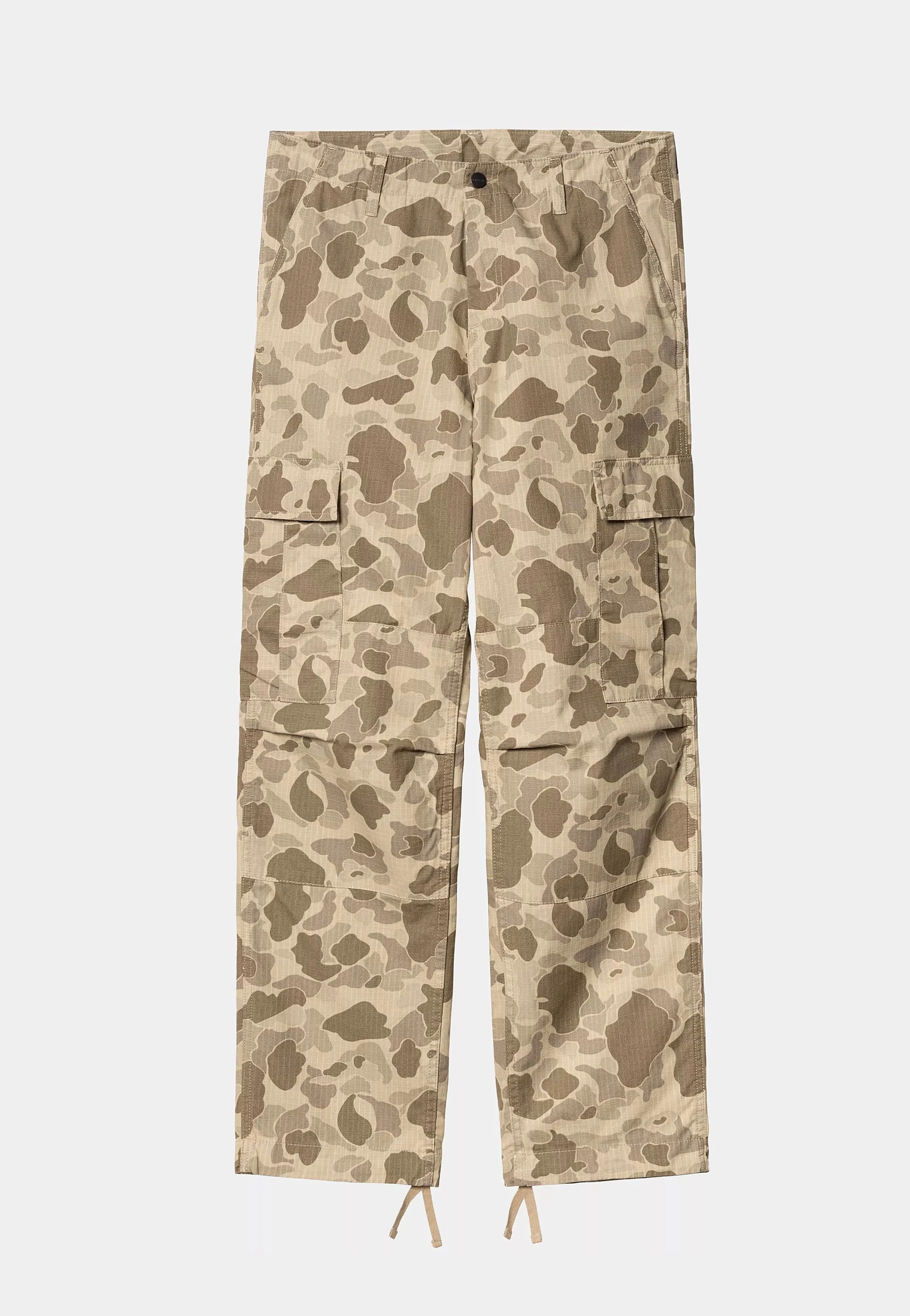 Carhartt WIP - Regular Cargo Rinsed Camo Duck/Desert - Pants