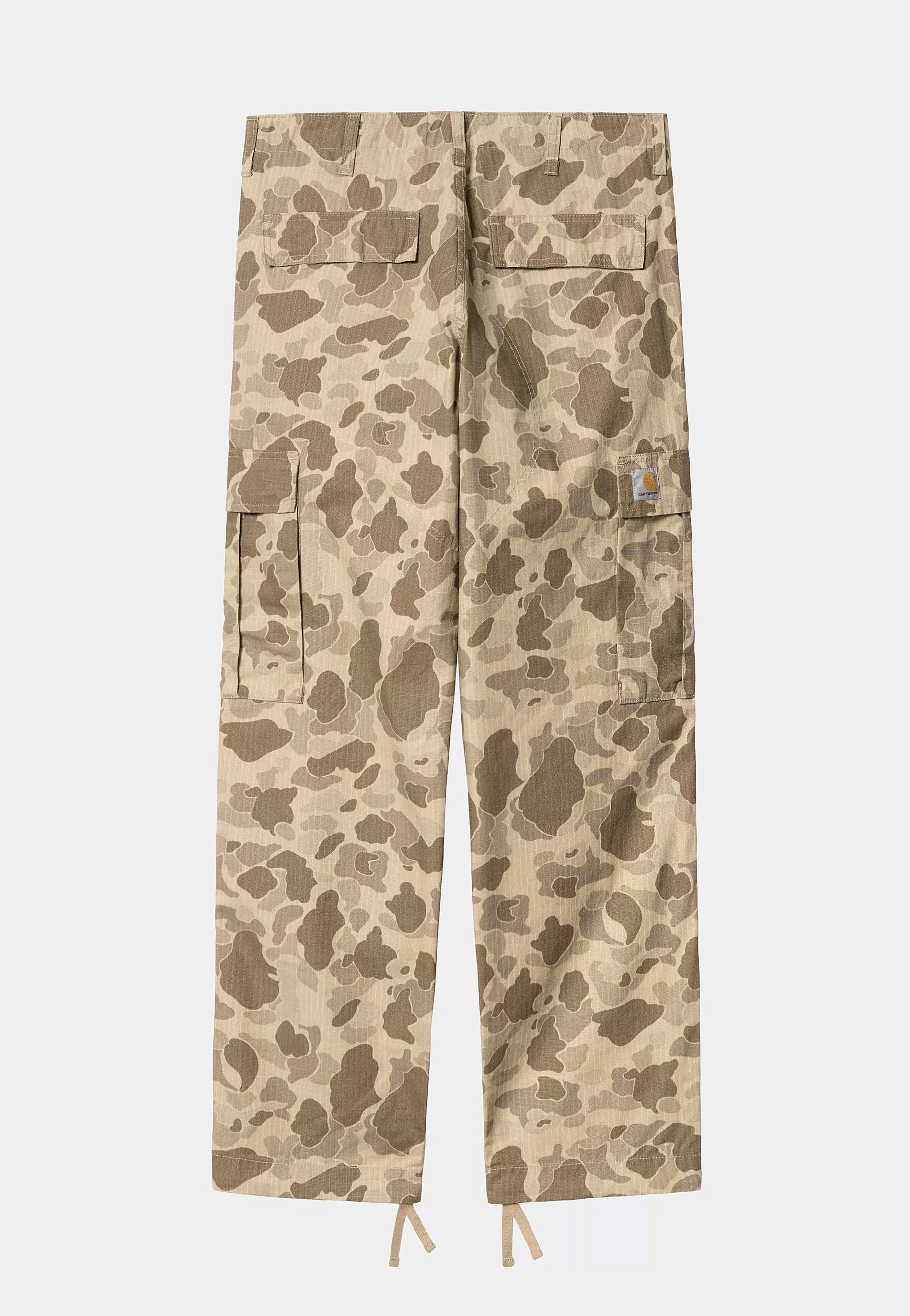 Carhartt WIP - Regular Cargo Rinsed Camo Duck/Desert - Pants