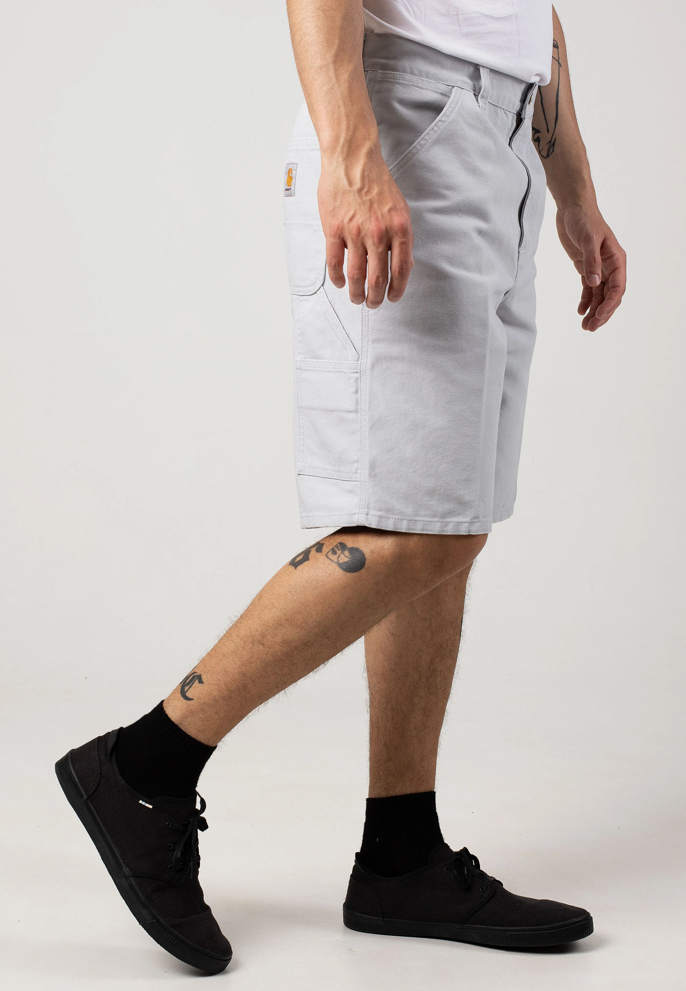 Carhartt WIP - Single Knee Rinsed Basalt - Shorts