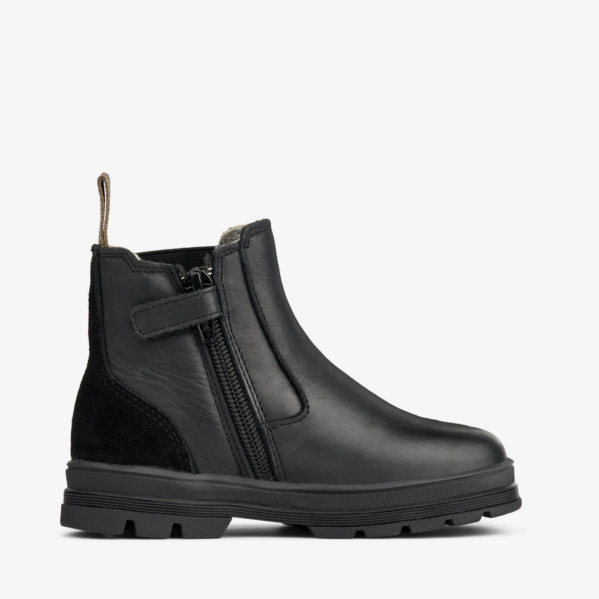 Chai Wool Chelsea Tex - black Wheat