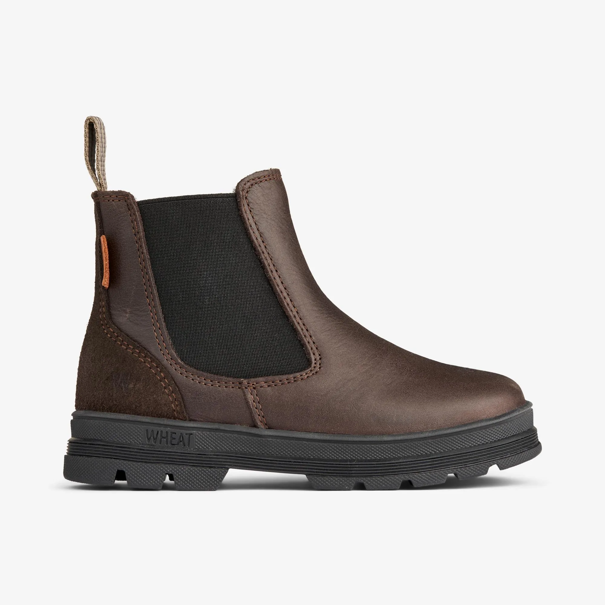 Chai Wool Chelsea Tex - dark brown Wheat