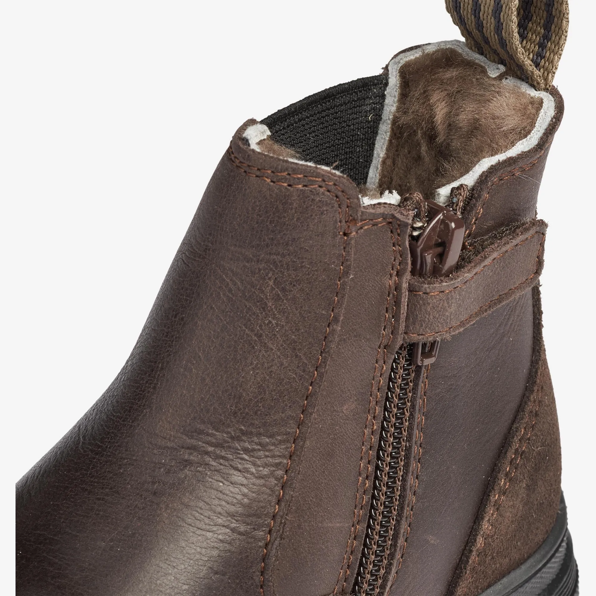 Chai Wool Chelsea Tex - dark brown Wheat