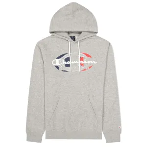 Champion Grey Graphic Hoodie