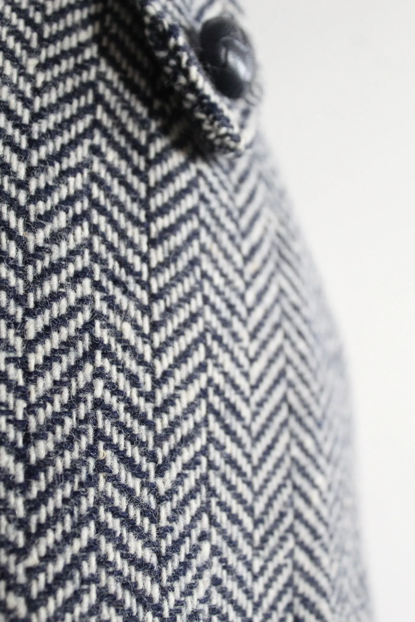 chevron wool shorts 1919 Vintage