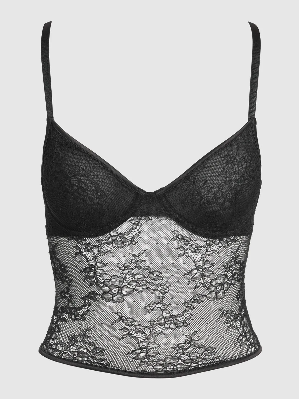 Chiara Lace Cami With Underwire by Frederick's of Hollywood
