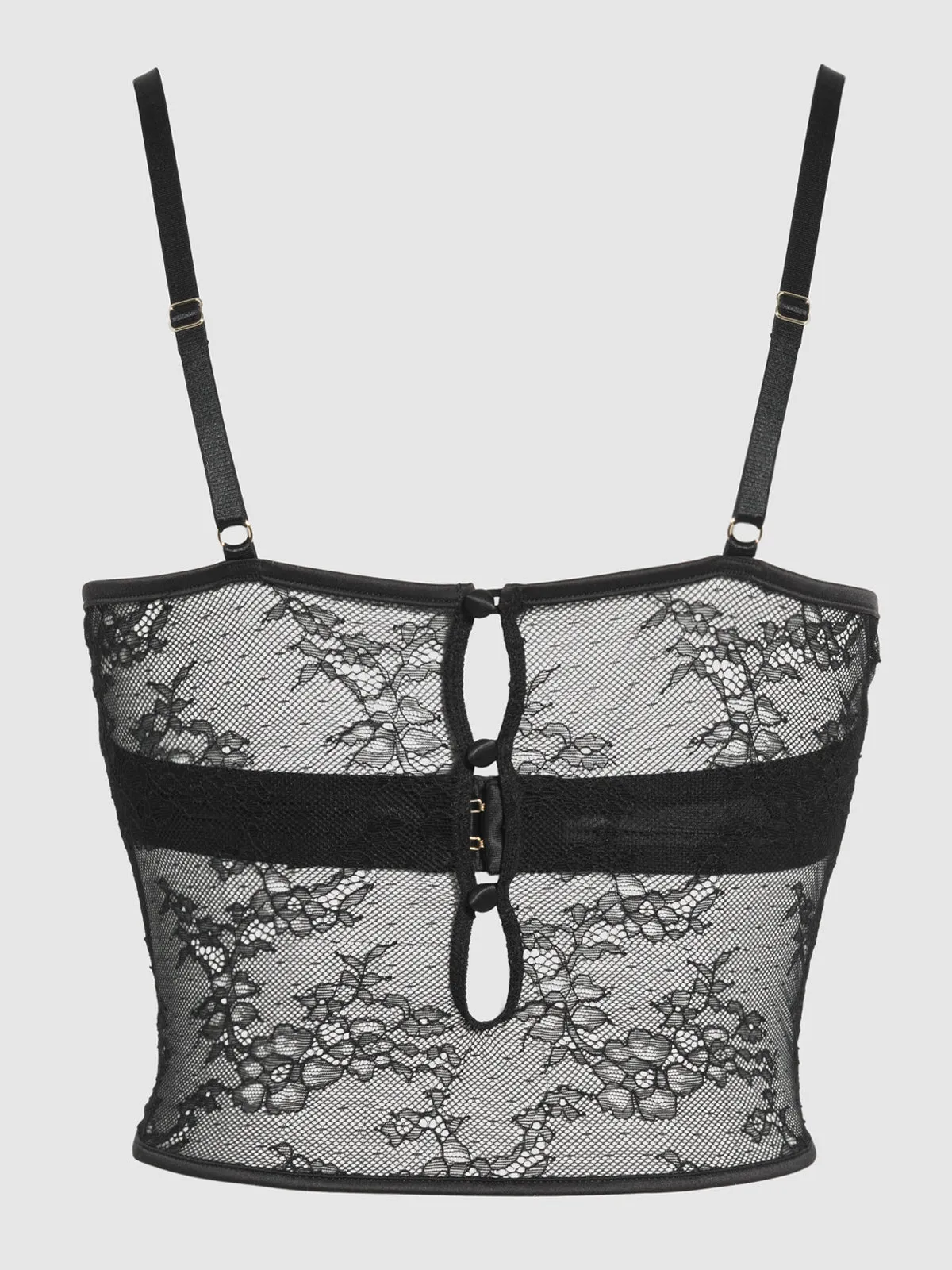 Chiara Lace Cami With Underwire by Frederick's of Hollywood
