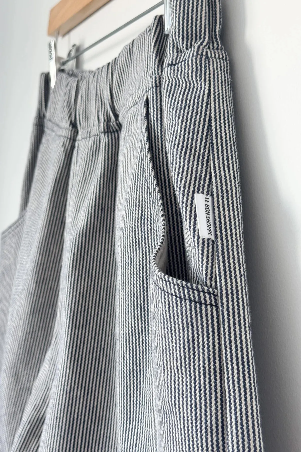City Shorts (Navy Stripe)