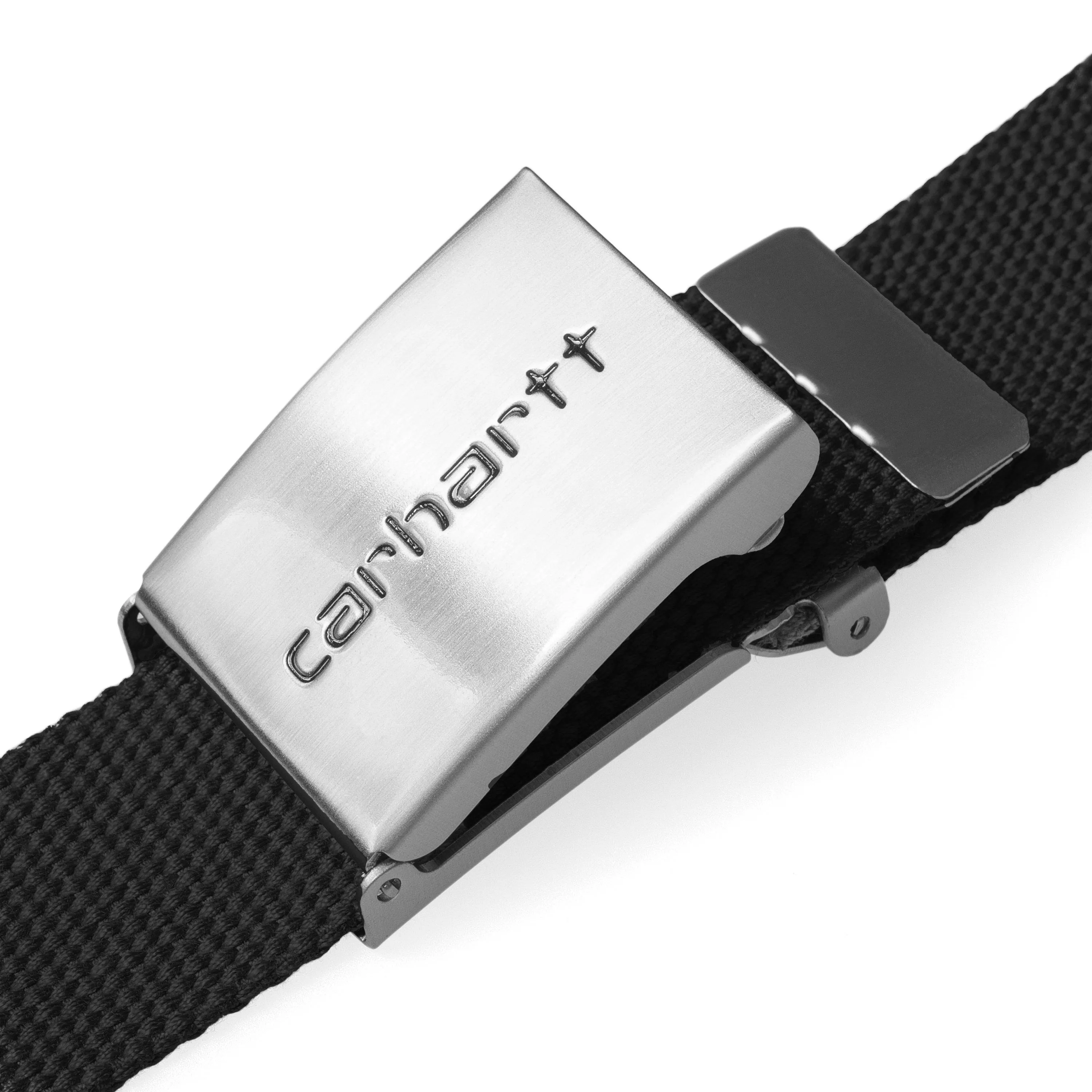 Clip Belt Chrome | Black Carhartt WIP