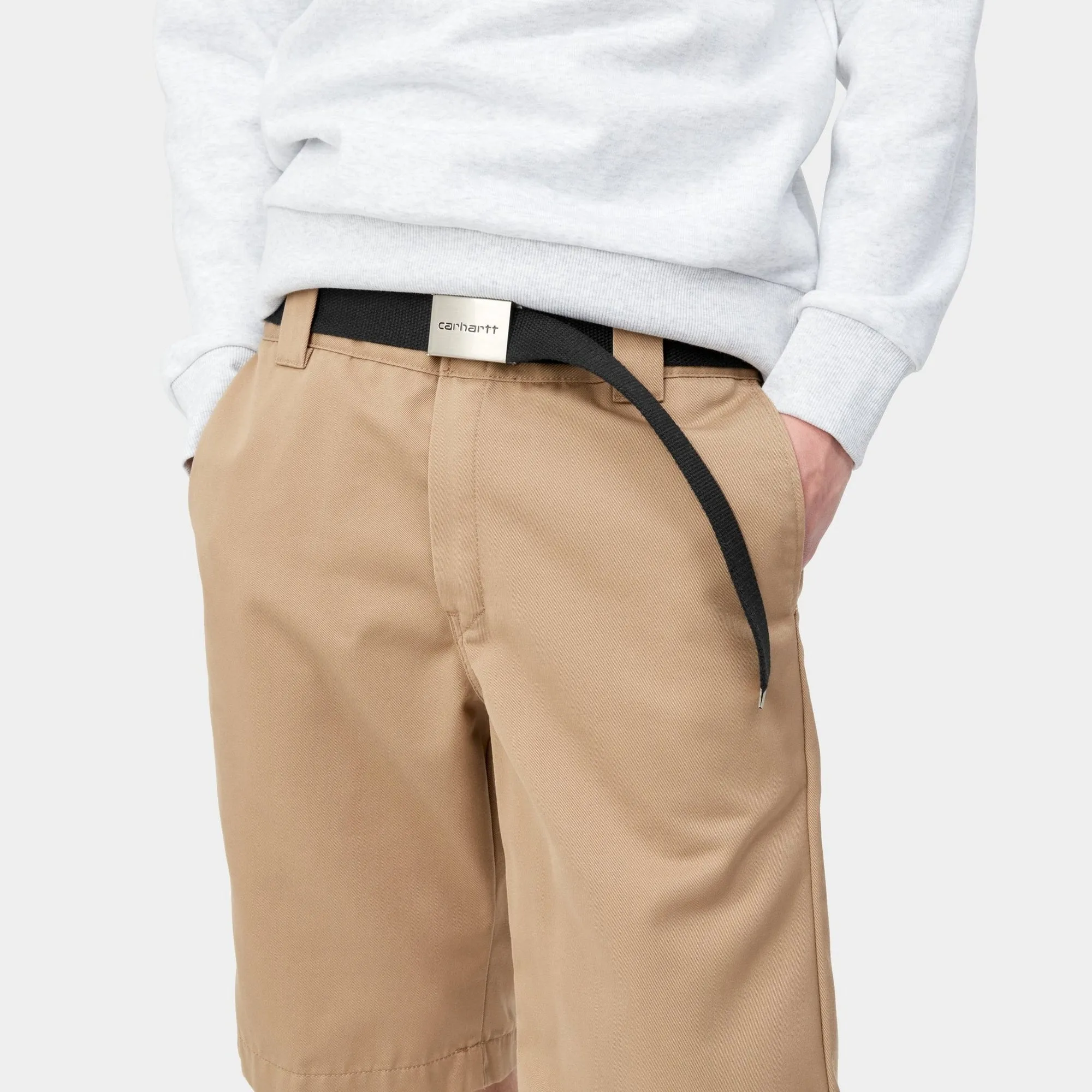 Clip Belt Chrome | Black Carhartt WIP
