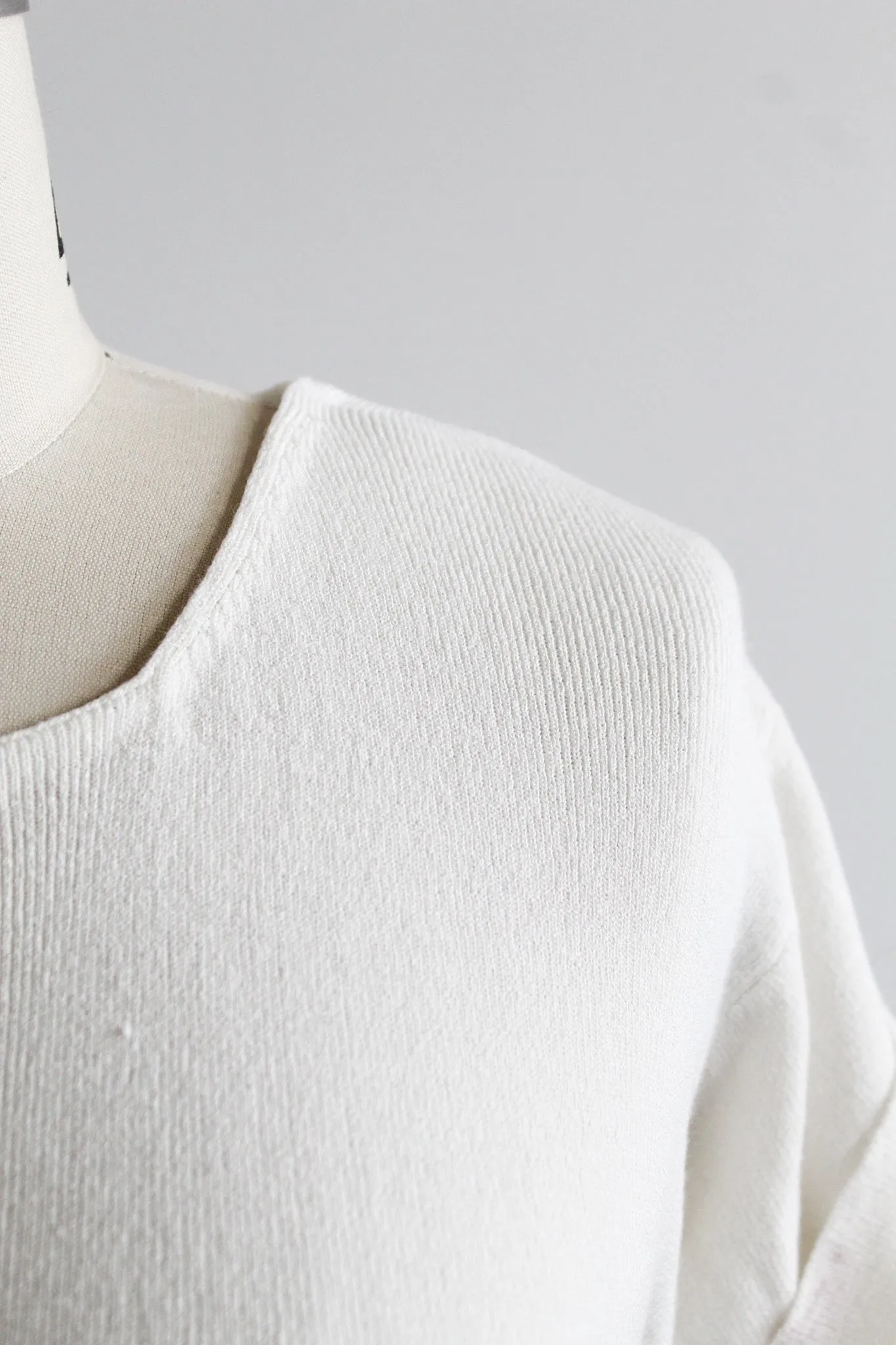 cloudwhite knit tee 1919 Vintage