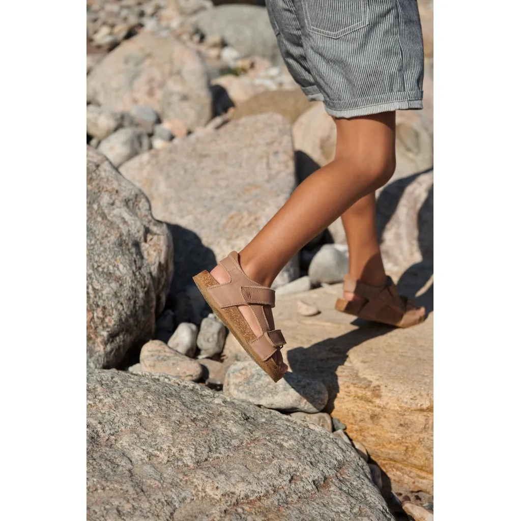 Corey sandal - cartouche Wheat