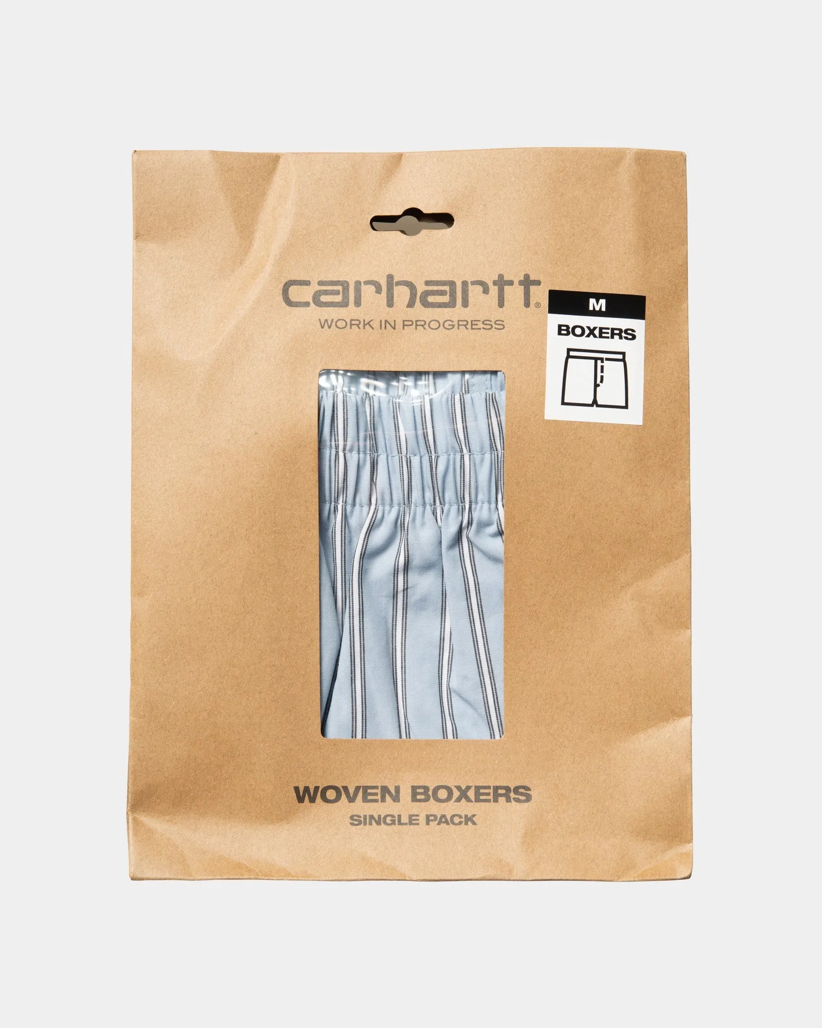 Cotton Boxer | Blue Fog Grimsby Stripe Carhartt WIP
