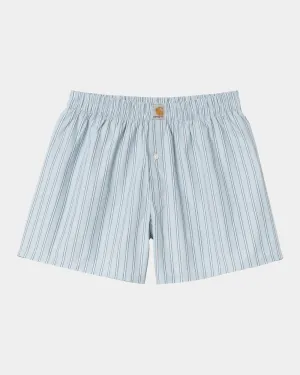 Cotton Boxer | Blue Fog Grimsby Stripe Carhartt WIP