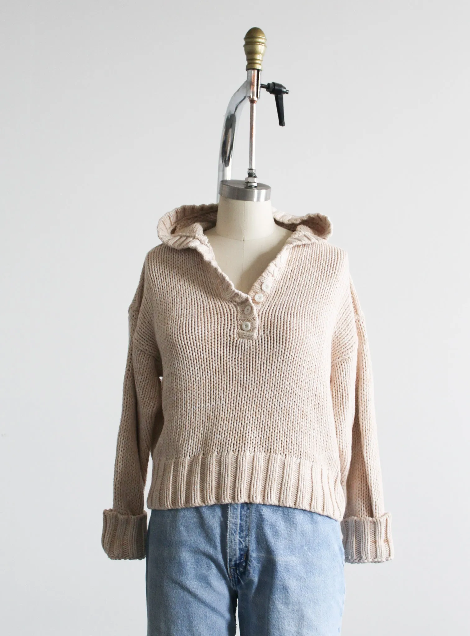 cotton sweater hoodie 1919 Vintage