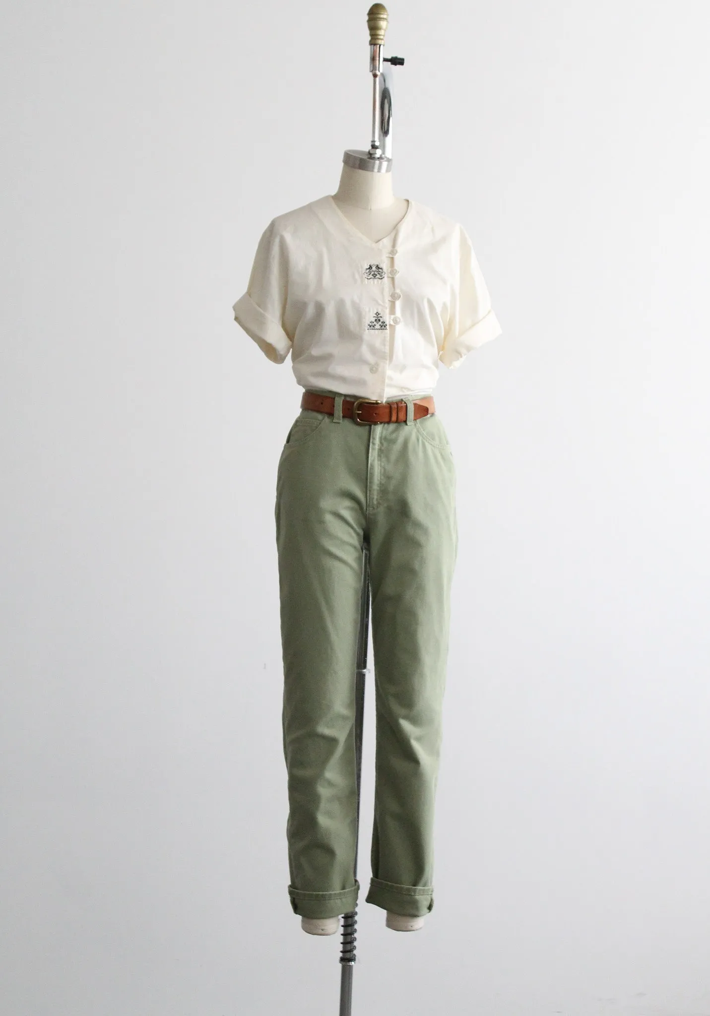 craftwork cotton blouse 1919 Vintage