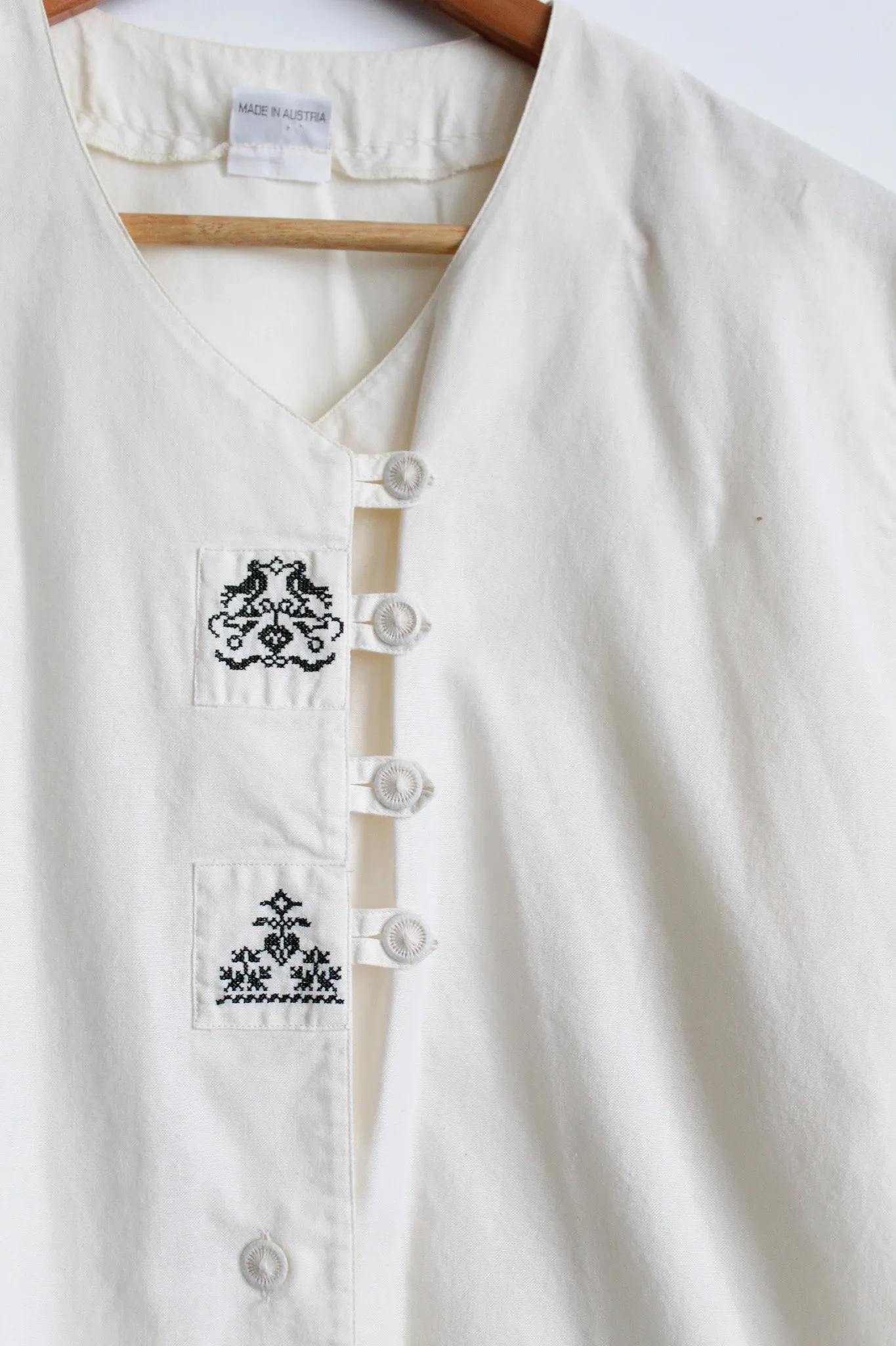 craftwork cotton blouse 1919 Vintage