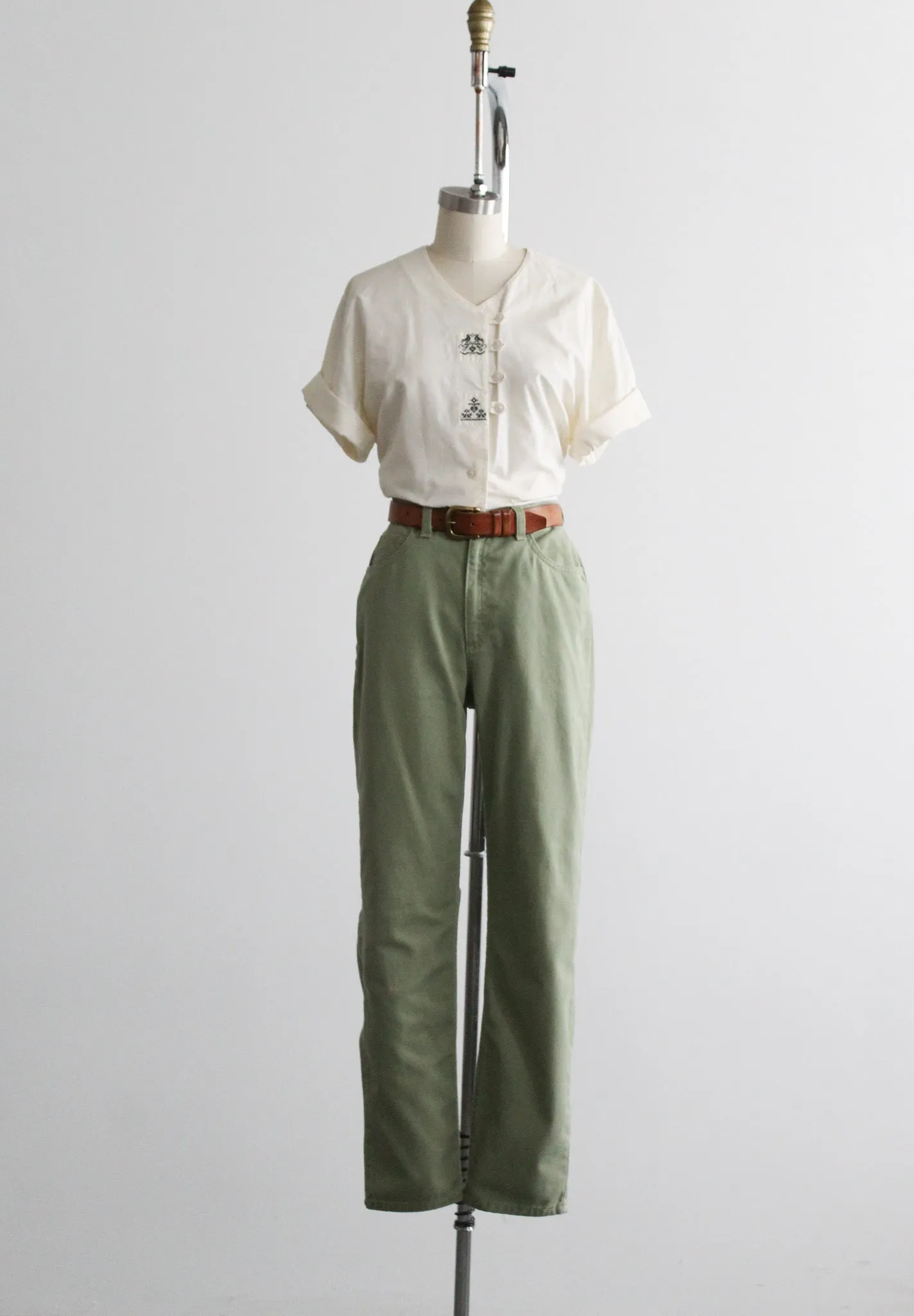 craftwork cotton blouse 1919 Vintage