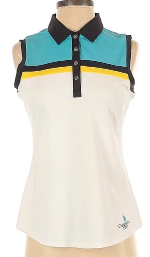 Cutter & Buck Color Block Sleeveless Golf Polo Size XS MSP$65