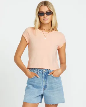 Daily Tee - Dusty Peach Billabong