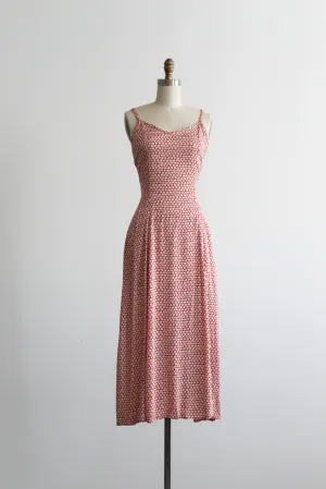 daisy chain dress 1919 Vintage