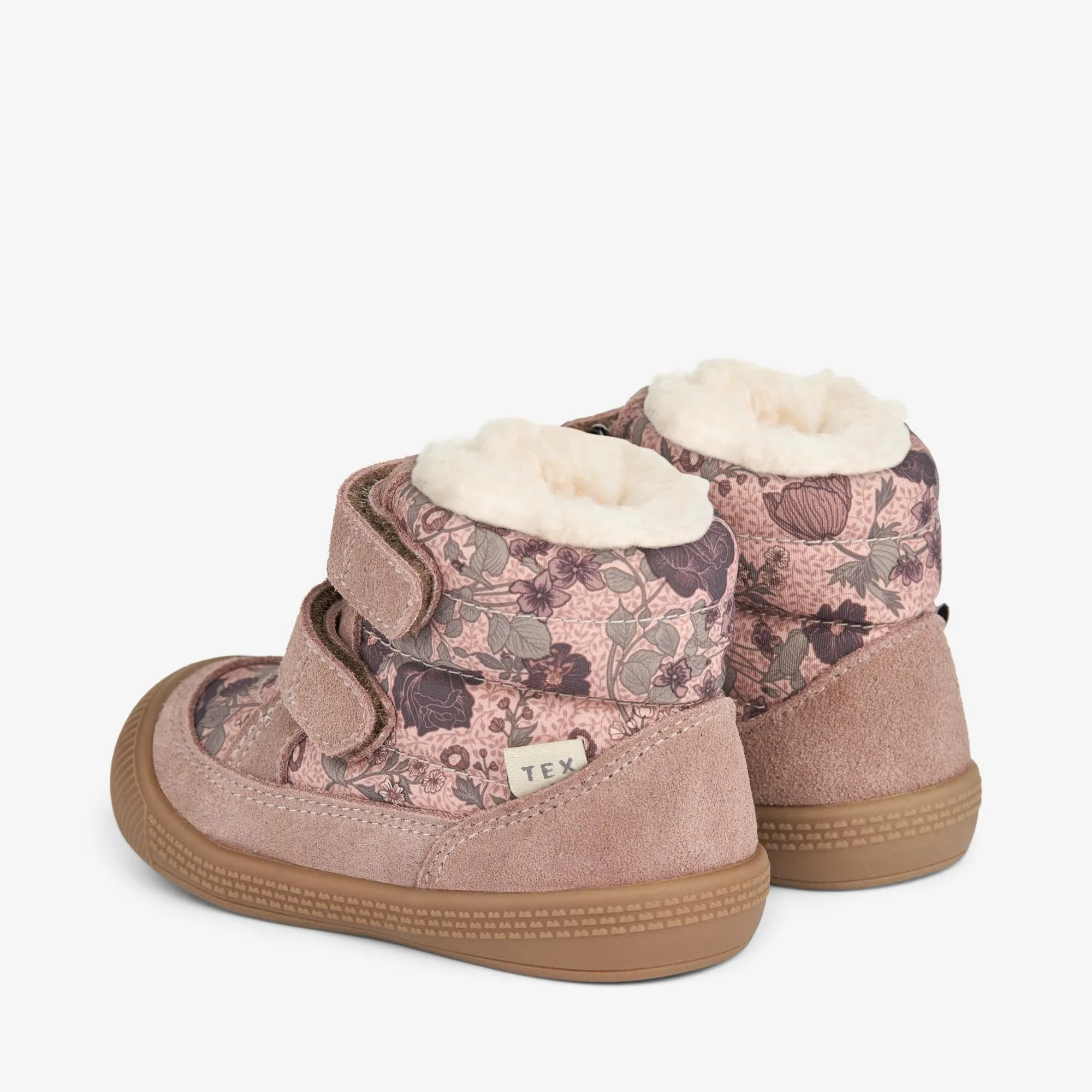 Daxi Wool Tex Print | Baby - dusty rouge Wheat