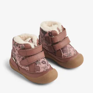 Daxi Wool Tex Print | Baby - dusty rouge Wheat