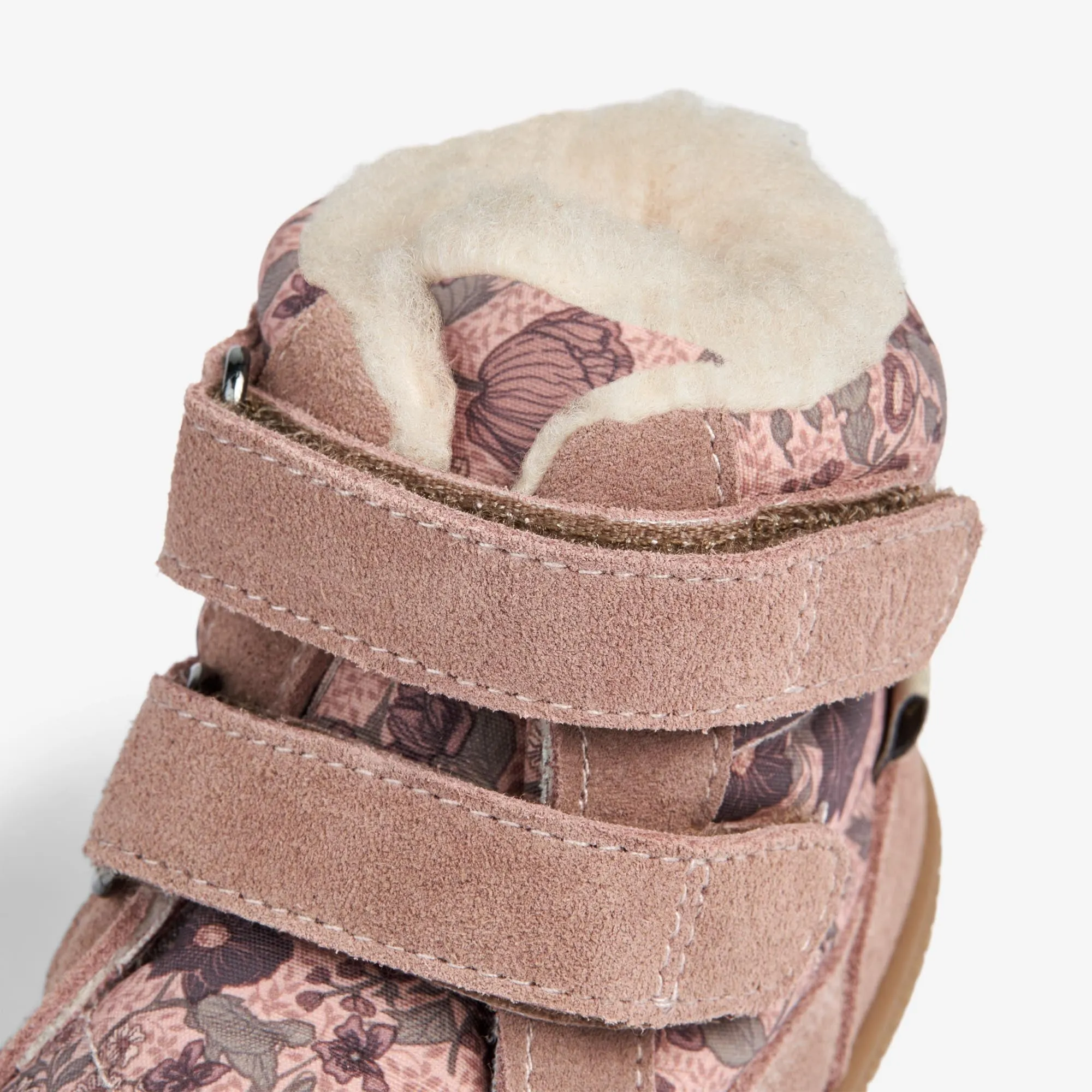 Daxi Wool Tex Print | Baby - dusty rouge Wheat