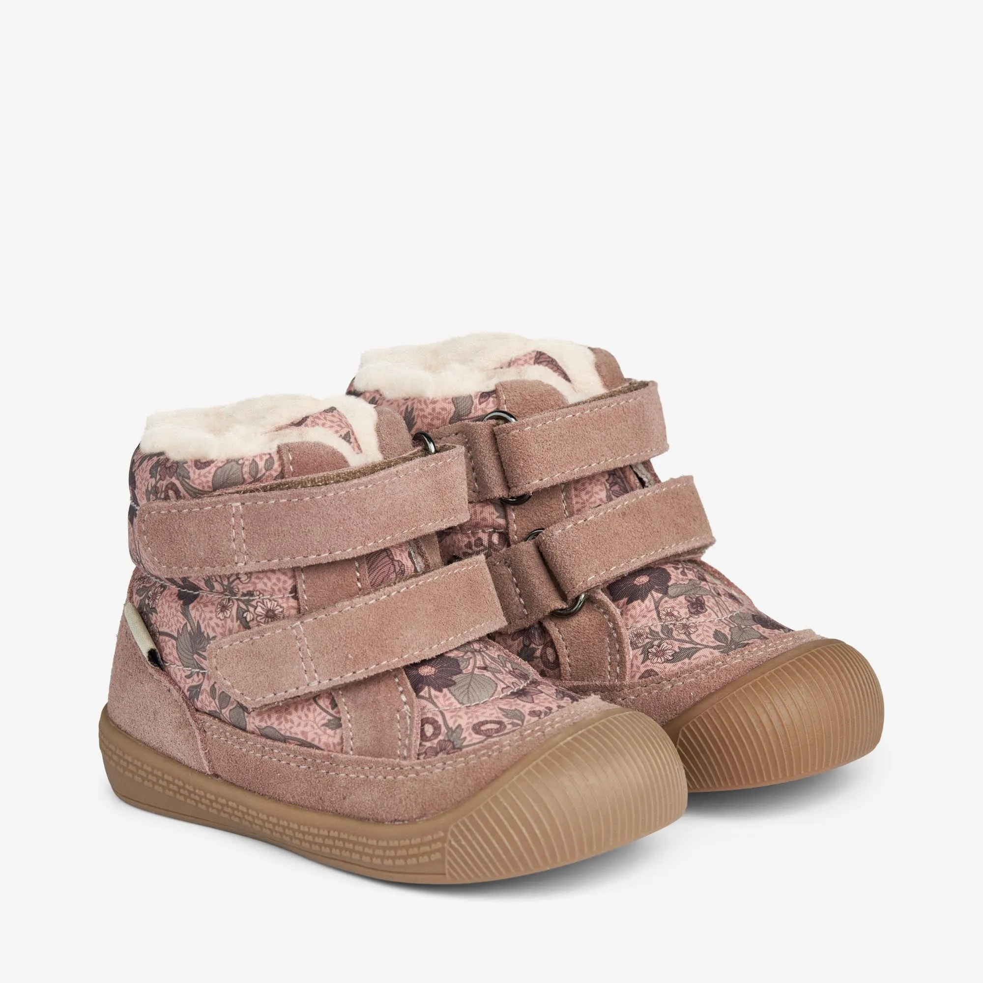 Daxi Wool Tex Print | Baby - dusty rouge Wheat