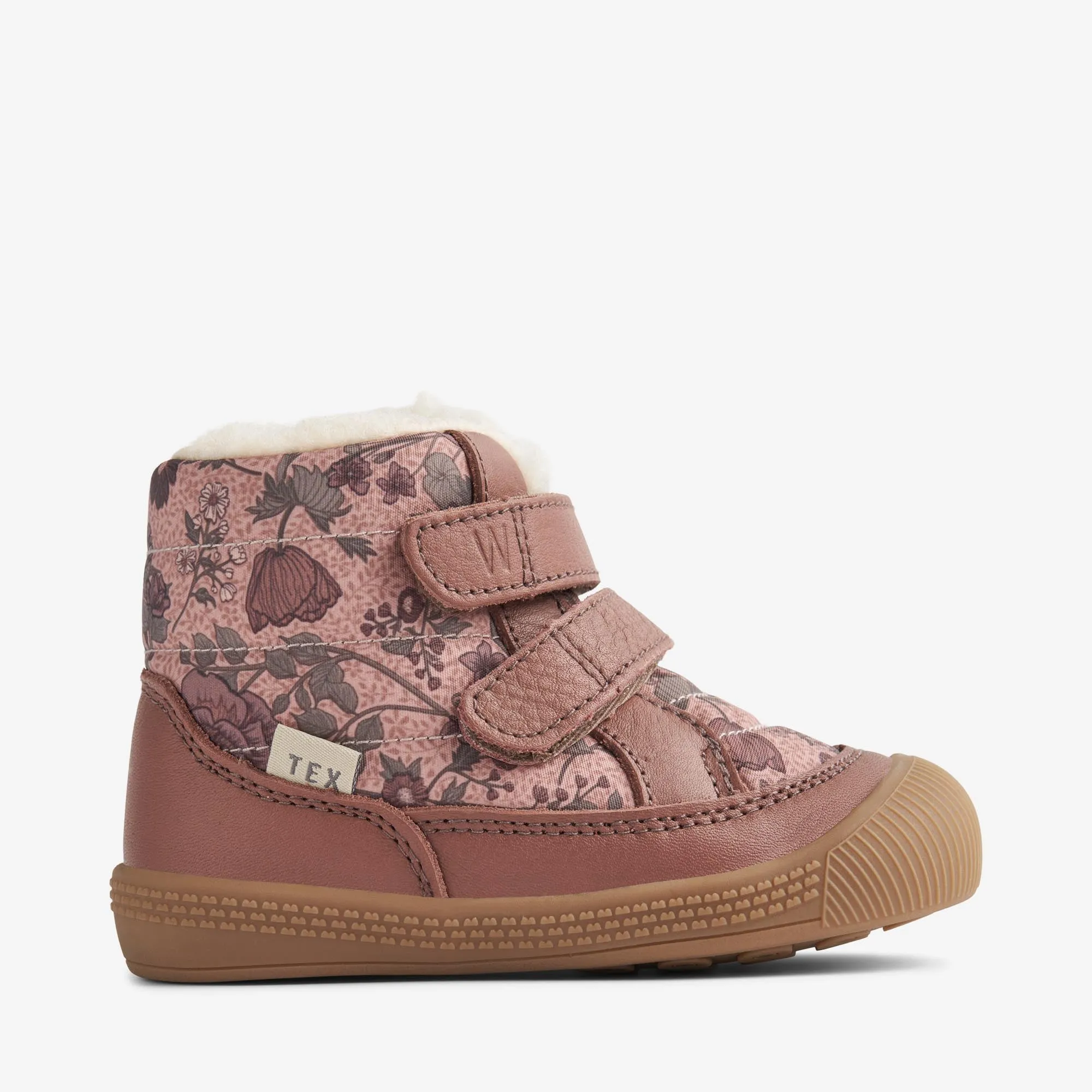 Daxi Wool Tex Print | Baby - dusty rouge Wheat