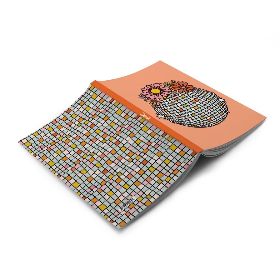 Disco Ball Classic Layflat Journal Notebook