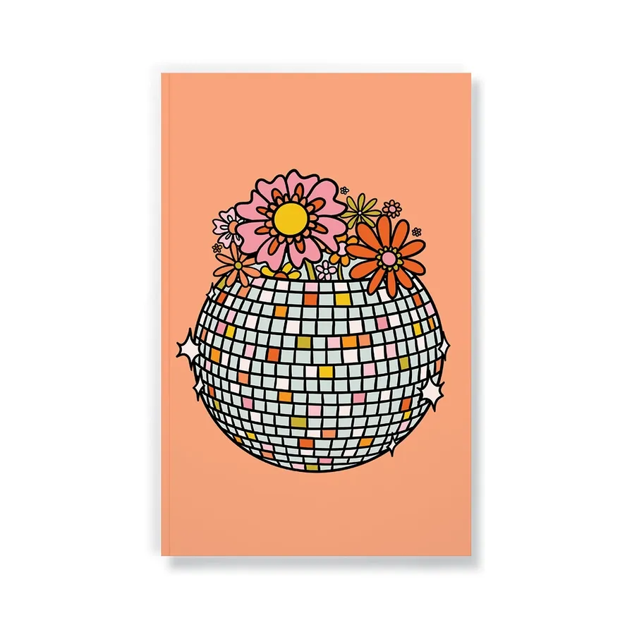 Disco Ball Classic Layflat Journal Notebook