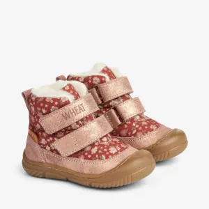 Dowi Pre Walker Velcro Tex | Baby - red flowers Wheat