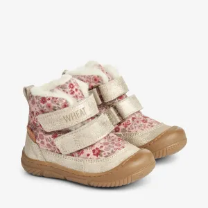 Dowi Pre Walker Velcro Tex | Baby - rose dust flowers Wheat