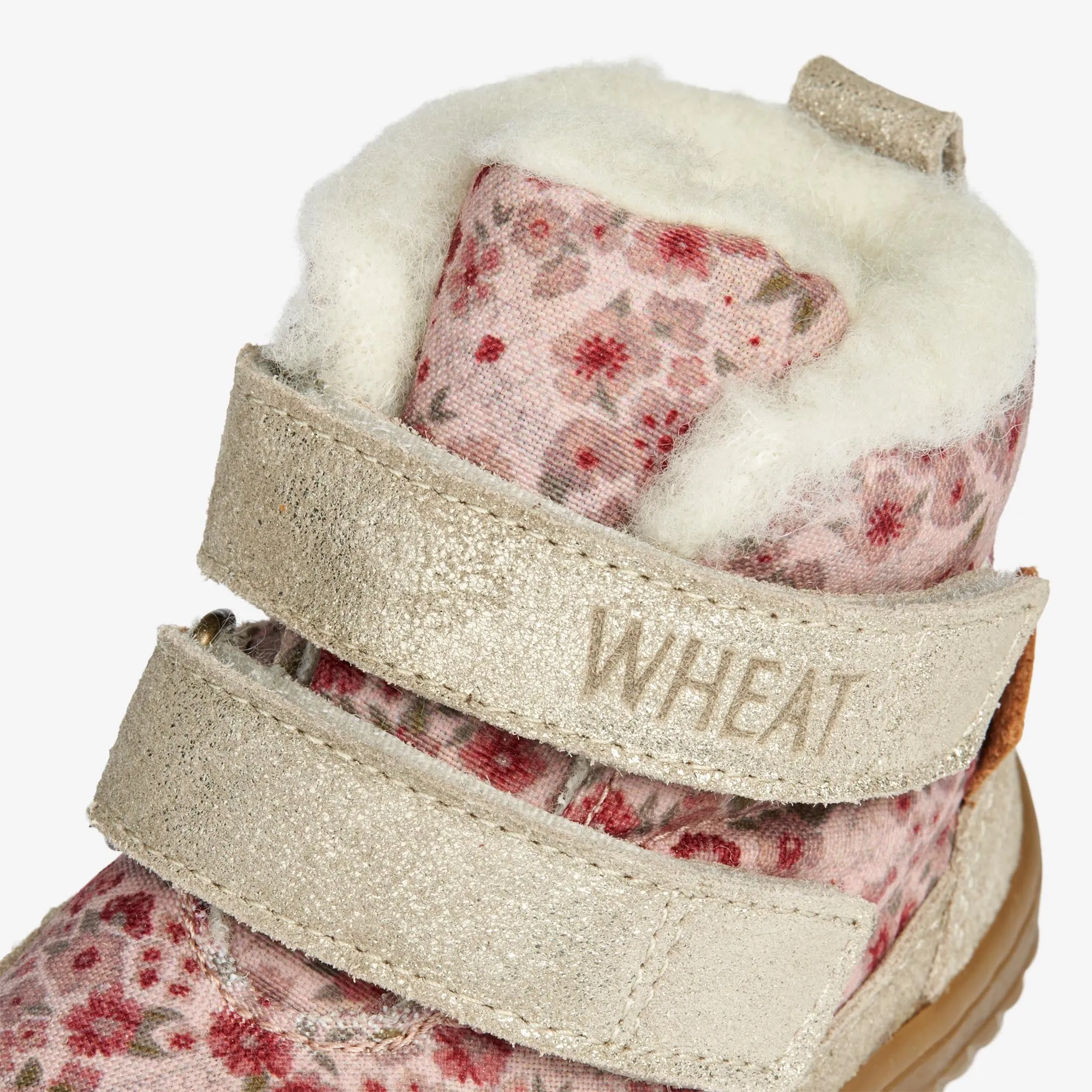 Dowi Pre Walker Velcro Tex | Baby - rose dust flowers Wheat
