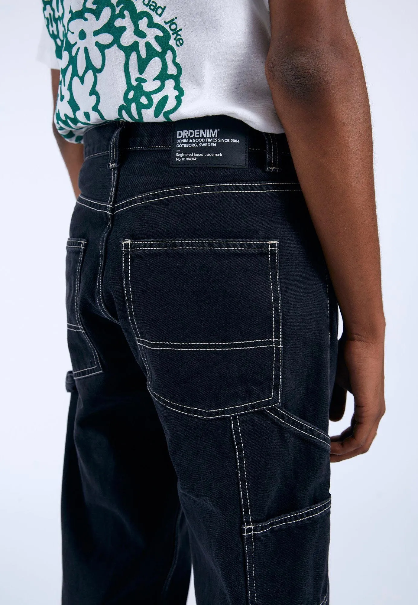 Dr. Denim - Colt Worker Black Used Contrast - Jeans