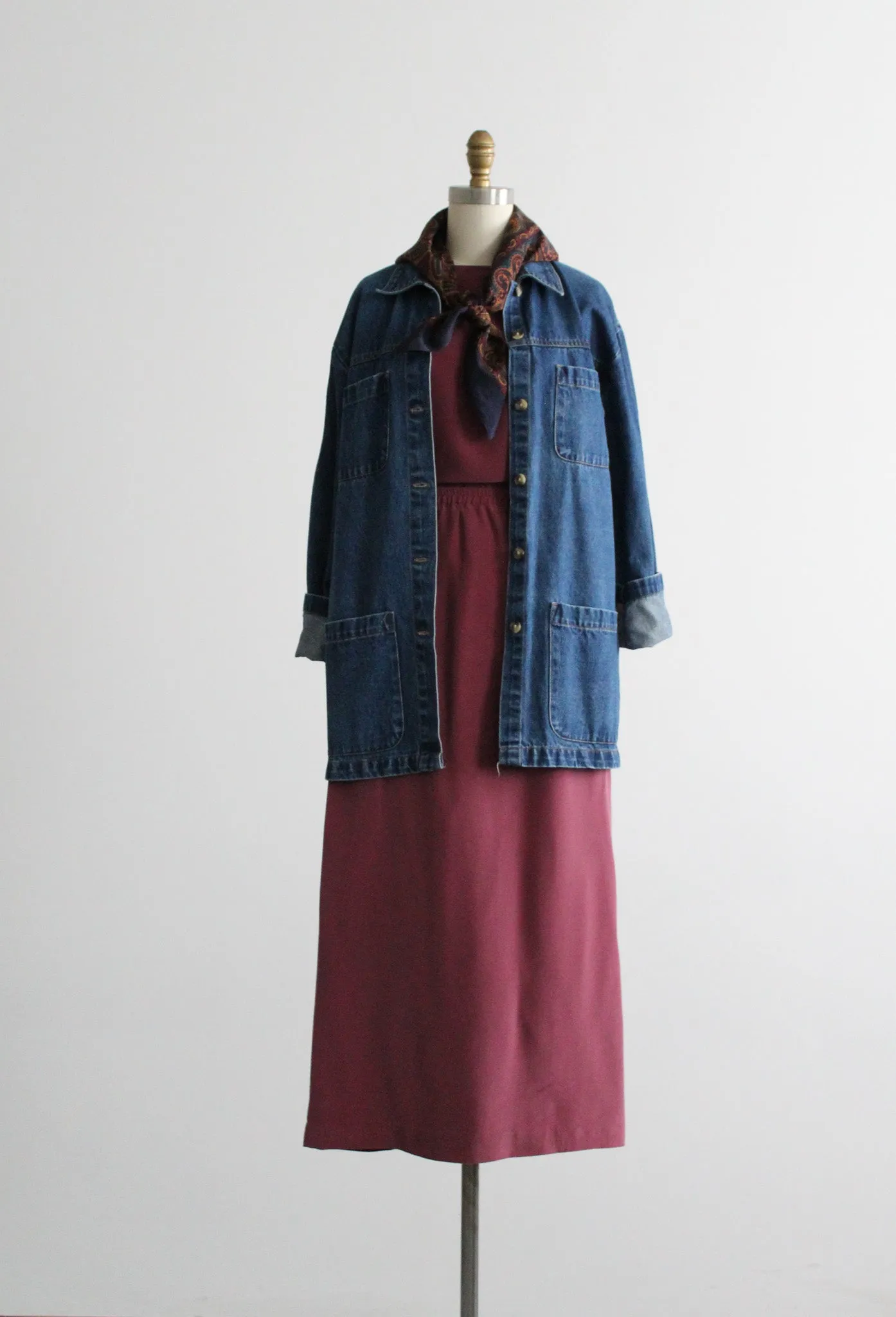echo lake denim chore coat 1919 Vintage