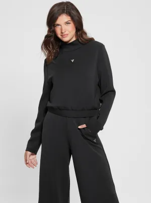 Eco Black Olympe High Neck Jumper Guess