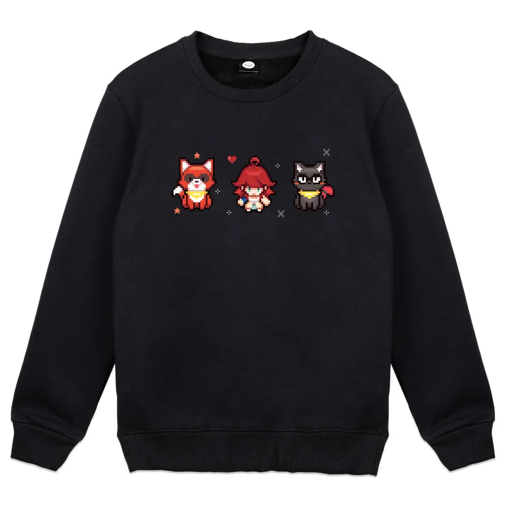 Elly and the Crew Pixel Crewneck