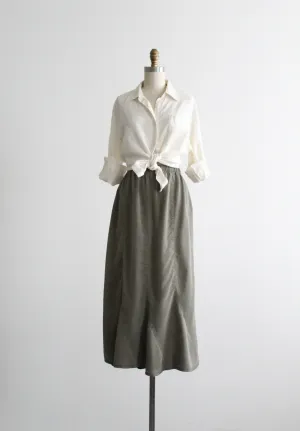 eucalyptus midi skirt