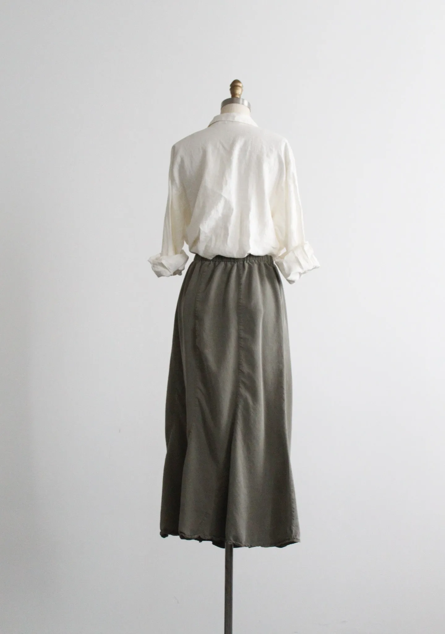 eucalyptus midi skirt